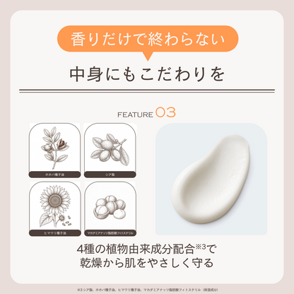 フレグランスハンドクリーム ホワイトティーの香り