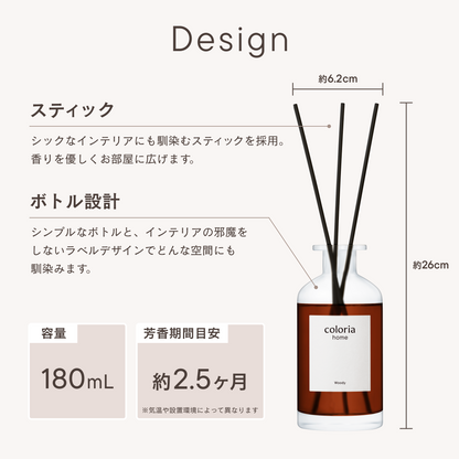 フレグランスディフューザー ウッディ